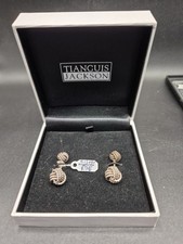 Tianguis Jackson Sterling Silver Knot Cufflinks BNIB RRP £70