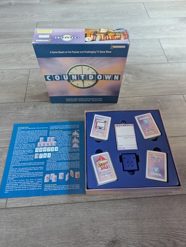 Countdown board game with - board,