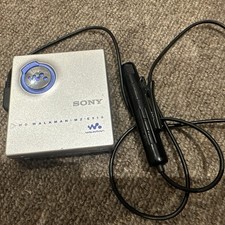 SONY Walkman MZ-E510 Portable MD Player Mini Disc W/Remote Confirmed Operation