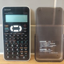 Sharp Advanced D.A.L EL-531X Scientific Calculator with Cover - Tested & Working