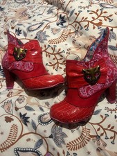 iregular Choice Miaow Boots Size 6.5