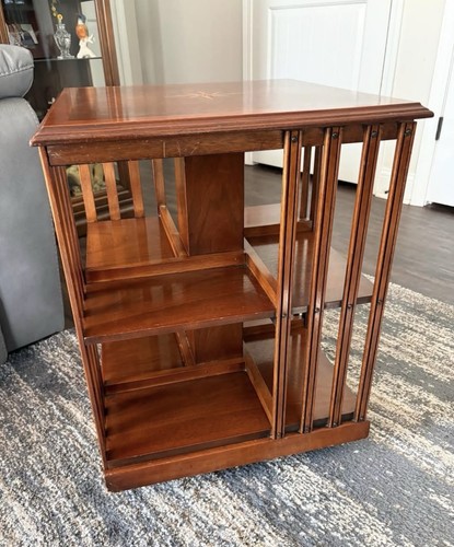 Antique mahogany revolving - antique,