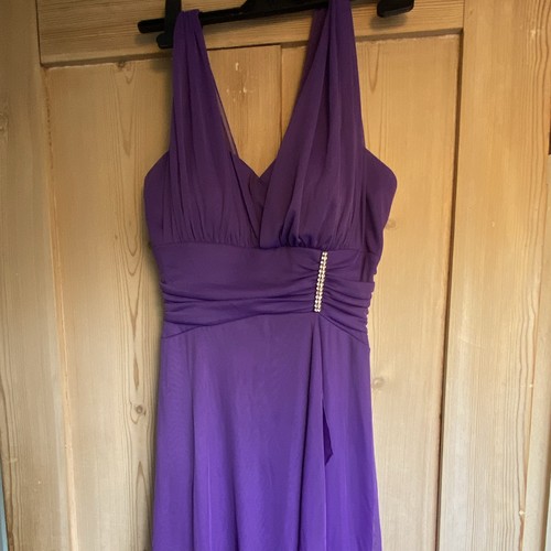 Betsy adam purple chiffon - &,