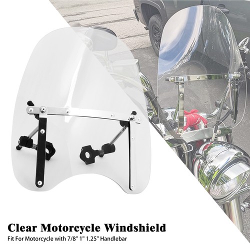Clear windshield fit - 18",