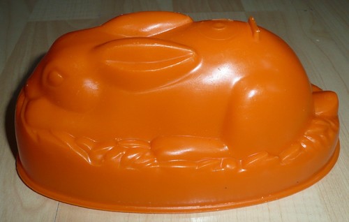 Vintage retro plastic orange