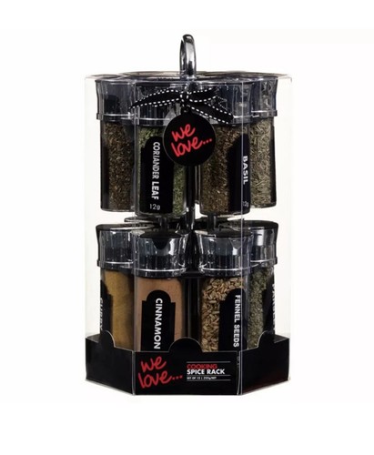 Revolving spice rack - revolving, storage