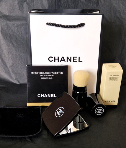 Chanel compact mirror black - mirror, &
