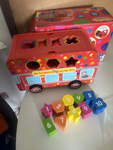 Tumble wooden shape sorting - mr,