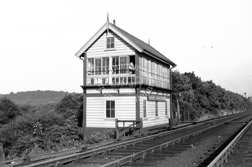Photo british railways signal - british,