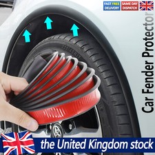 Rubber 10FT Mud Flaps Car Fender Flare Wheel Eyebrow Arches Protector Lip Trim