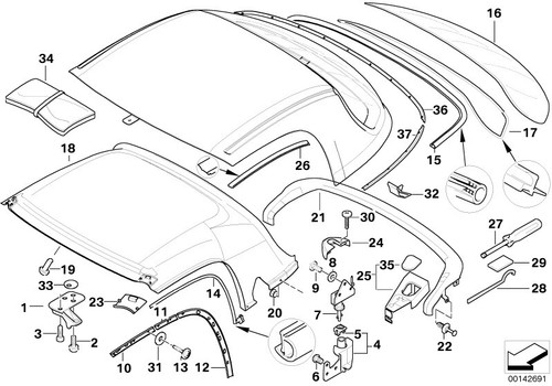 Bmw genuine hardtop - bmw,
