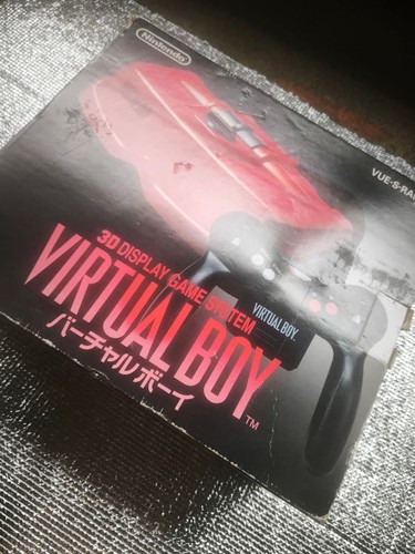 Nintendo virtual boy console - virtual,