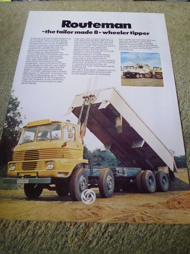 Scammell routeman wheel - routeman, 8