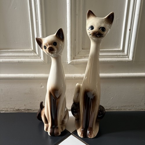 Vintage kitsch siamese cat - kitsch,