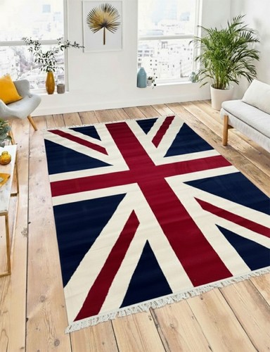 Union jack rug flag - 3d, non
