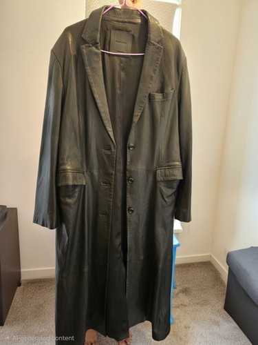 Massimo dutti long leather - dutti,