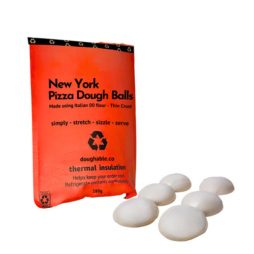 New york pizza dough balls - pizza,