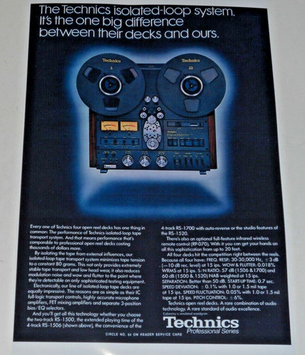 Technics 1500 rs 1506 - technics, rs-1506
