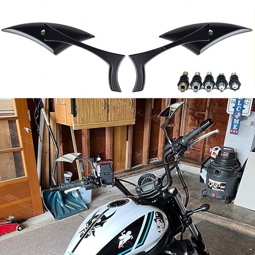 Motorcycle rearview side wing - side,