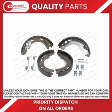 FERODO Rear Handbrake Shoes fits LAND ROVER Discovery Mk3 (L319) from 10.2005