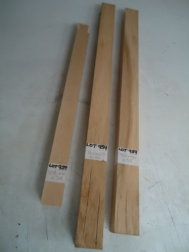 Planed oak offcuts - planed,