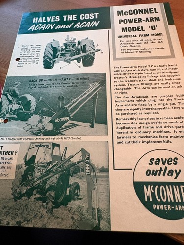 Vintage mcconnel power arm - vintage,