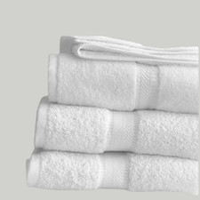 42 Pc White Ring Spun Cotton