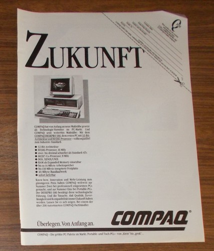Rare advertising compaq - rare,