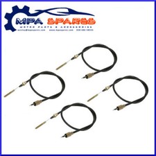 4 X 1930mm/2140mm THREADED BRAKE CABLES - SUITS KNOTT IFOR WILLIAMS TRAILER