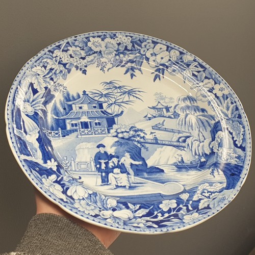 Antique davenport pearlware - davenport,
