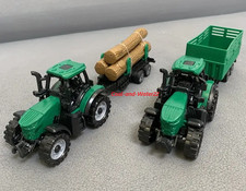4 Piece Farm Set,  2 Tractors