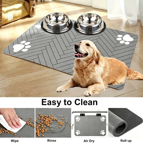 Cat dog food mat for - food,