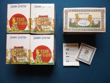 Vintage 1990's Hap Henriksen:  Bears ' Cub Club '  Figurine Job Lot of  5  Boxed