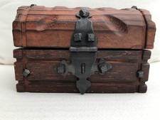 Small Rustic Wooden Treasure