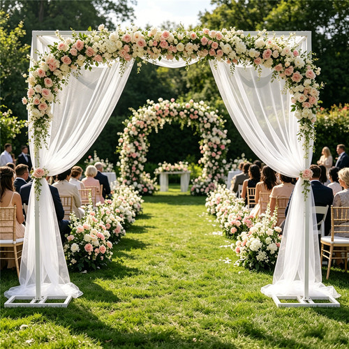 3x3m adjustable metal wedding - 3x3m,