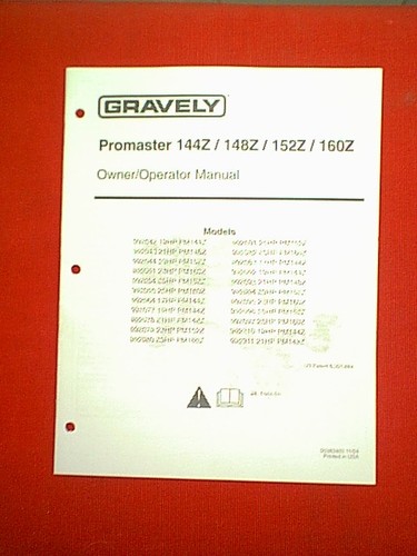 Gravely promaster zero turn - promaster,