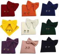 Vintage Oversized Velvet Bow