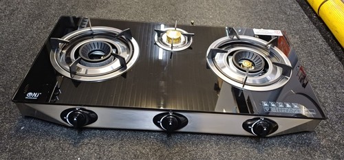 Camping top black glass gas - camping,