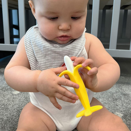 Nuby banana soothing teether - nuby,
