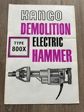 1970 kango demolition electric