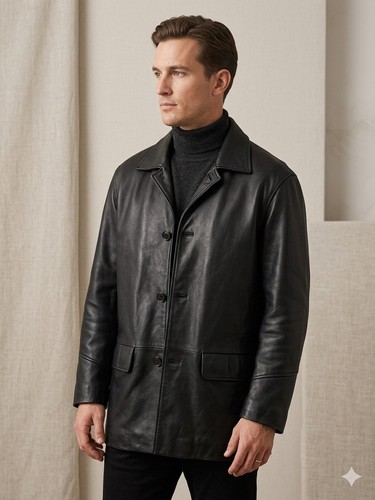Vintage black leather matrix - vintage,