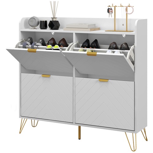 Homcom narrow shoe storage - homcom,