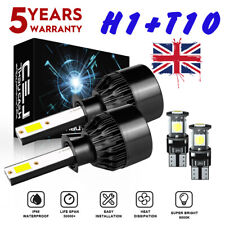 For Honda Civic EP3 2004 2005 H1 Clear White Headlight Bulbs 501 Led Side Light