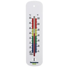 Wall Thermometer - Indoor Outdoor Garden Greenhouse Home Office Room - IN-145
