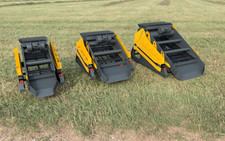 Multi Deck Screeners for soil, bricks, aggregates, water separation