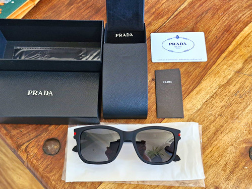 Prada men square sunglasses - men's,
