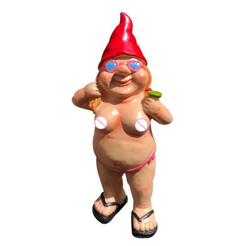 Naked gnomes garden mesn - gnomes, gift