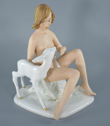 Vintage wallendorf nude - vintage, female