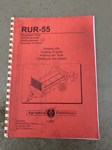 Zetor rur5 muck - zetor, spreader