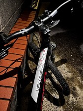 Carrera Valour Disc Unisex Mountain Bike Black And Red